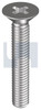 Metal Thread Csk Xr Ss304 M3 X 40 Din965 Pk100