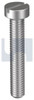 Metal Thread Cheese Slot Ss316 M6 X 20 Din84 Pk100