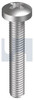 Metal Thread Pan Ss316 M5 X 20 Din7985(H) Pk100