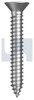 Self Tapper Csk Xr Ss304 #12 X 1-1/4 Ansi B18.6.4 Pk100
