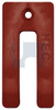 Packing Shims Window Red Plastic 5 X 75 Hec