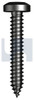 Self Tapper Pan Square Zinc Black Passivate #8-18 X  3/4 Ansi B18.6.4 Type Ab