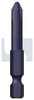 Power Phillips S2 Alloy Steel Ph3 X 100 Standard Drive Bit 1/4