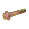 Flange Bolt Grade 8.8 M8 x 35 Zinc Yellow Non-Serrated