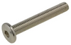 M6 x 25 Furniture Connector Bolt Nickel Finish