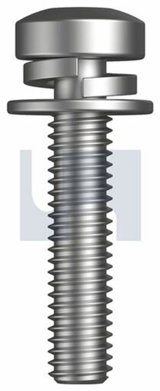 Sems Spr/Flt Metal Trd Pan Ph Zinc Plated (Rohs Compliant) Jisb11882017 M5 X 25