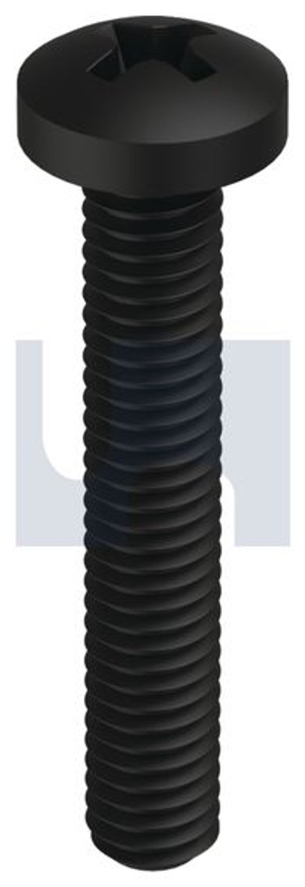 Metalthread Pan Xr Zinc Black M3 X 6 As1427:1996