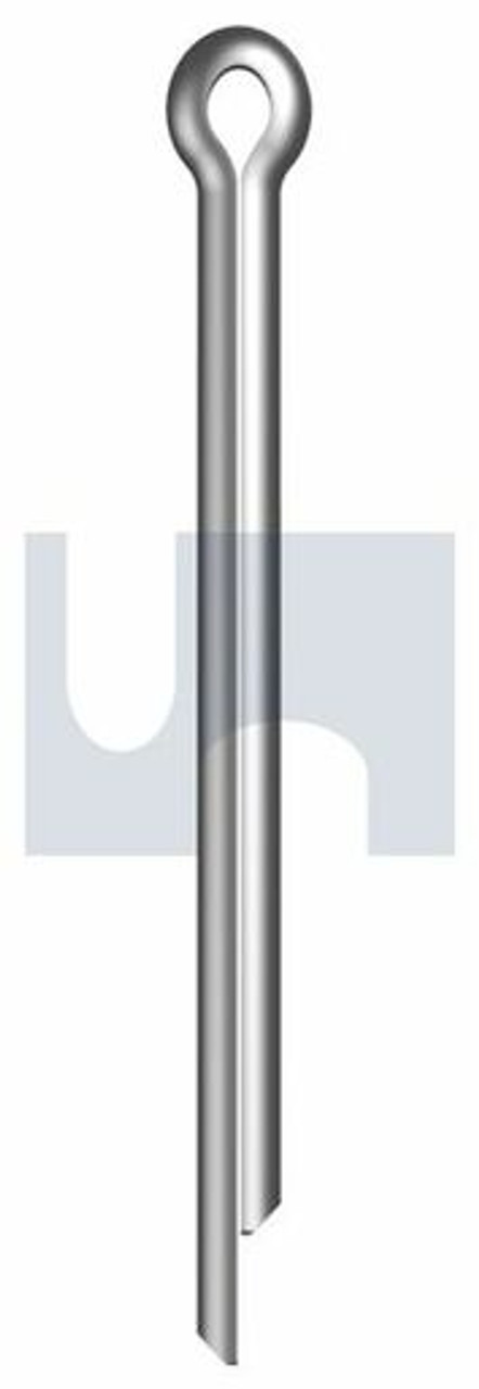 Split Pin Metric Zinc Plated (Rohs Compliant) Hec / Mild Steel M3.2 X 45
