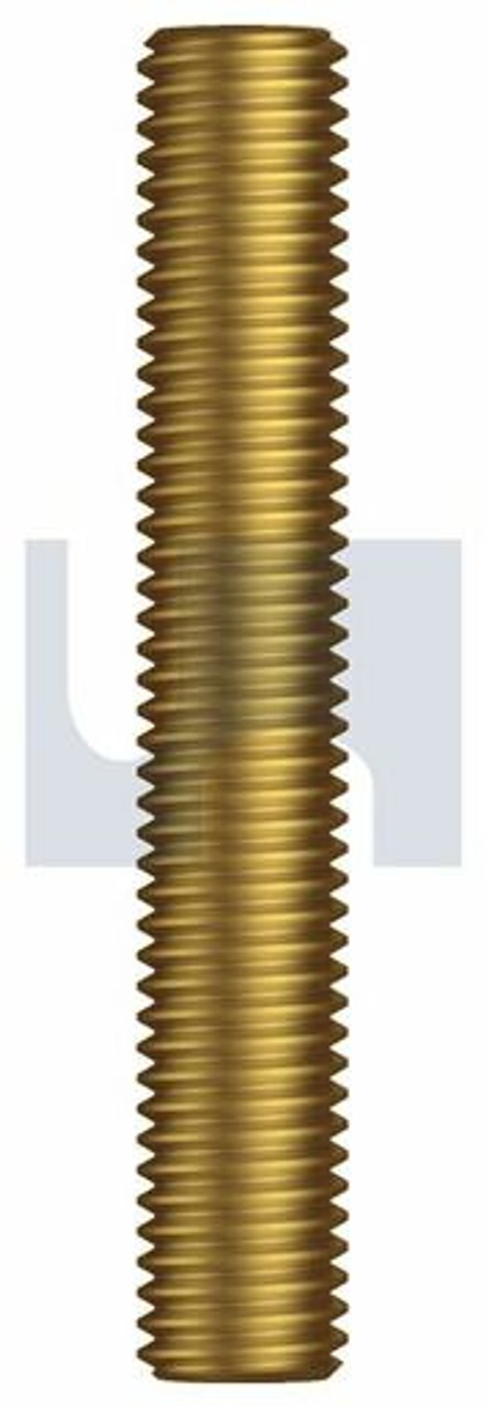 Bsw Allthread Rod Brass As3501 7/16 Bsw X 3Ft