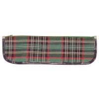 340 X 100Mm Tartan Pencil Case