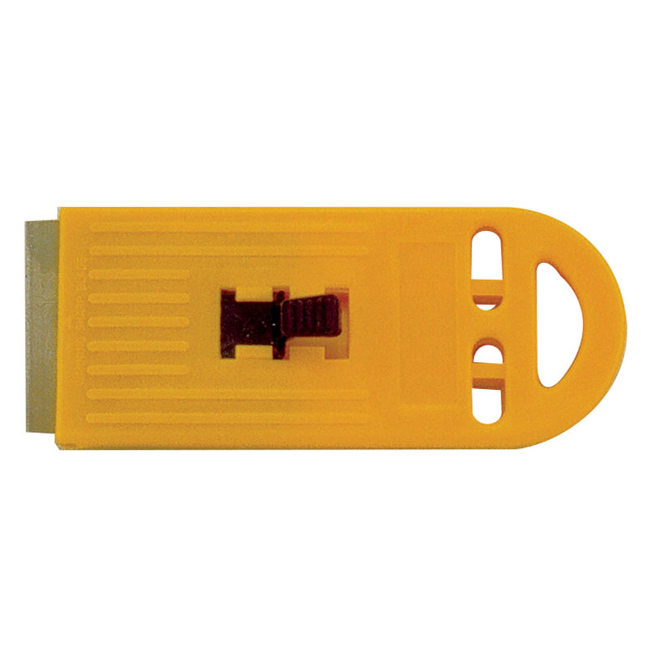 Yellow Plastic Scraper With 1 Blade(Carded)