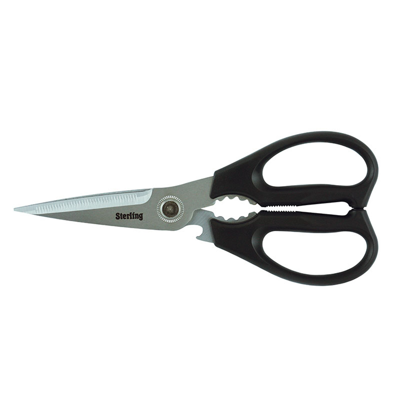 205Mm Black Panther Kitchen Scissors