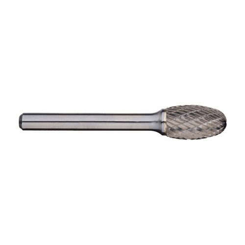 6Mm Oval Carbide Burr, 6Mm Shank