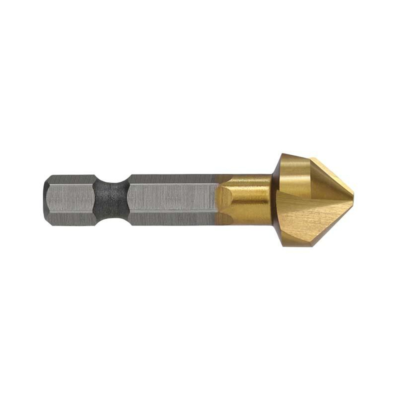 Countersink 3 Flute 13Mm Tin 1/4In Hex Shank Carded