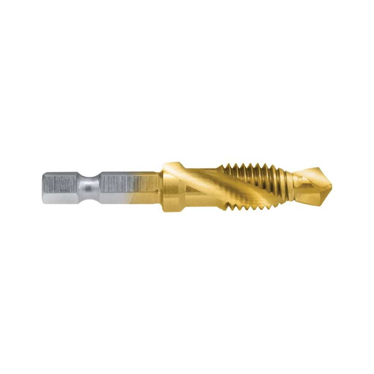 Unc 5/16 X 18 Hss Combination Drill & Tap | Tin Coated