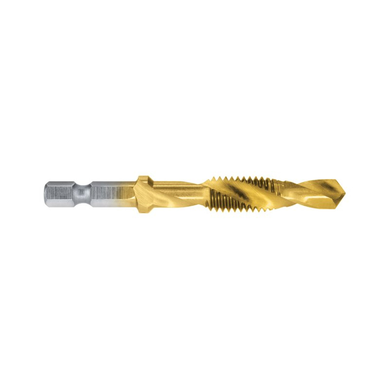 Unc 8G X 32 Hss Combination Drill & Tap | Tin Coated