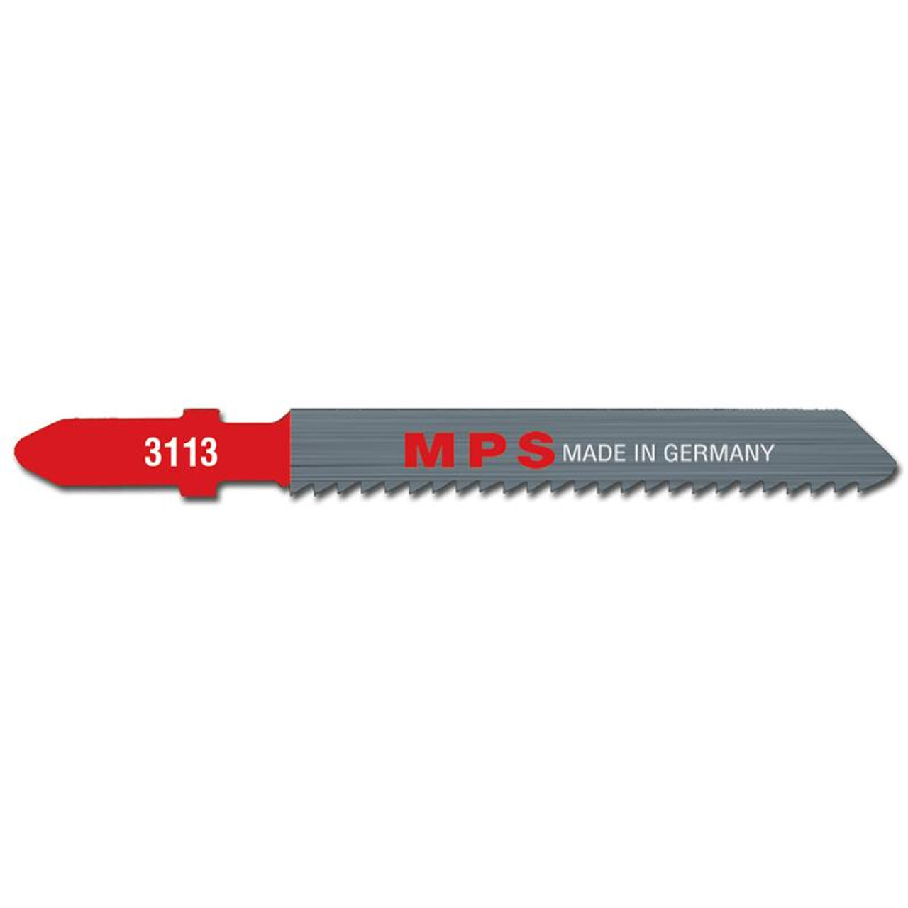 Jig Saw Blade Hss, 75Mm, 12 Tpi, Wavy, Euro Shank (X5)