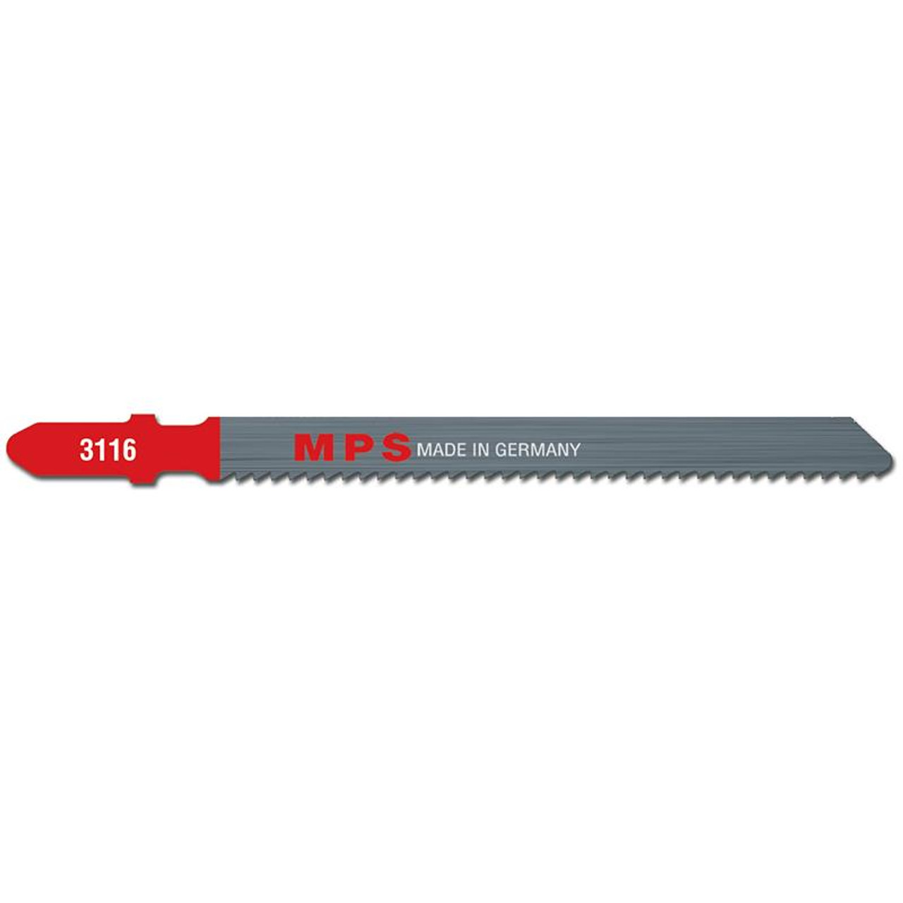 Jig Saw Blade Hss, 100Mm, 12 Tpi, Milled, Euro Shank (X5)