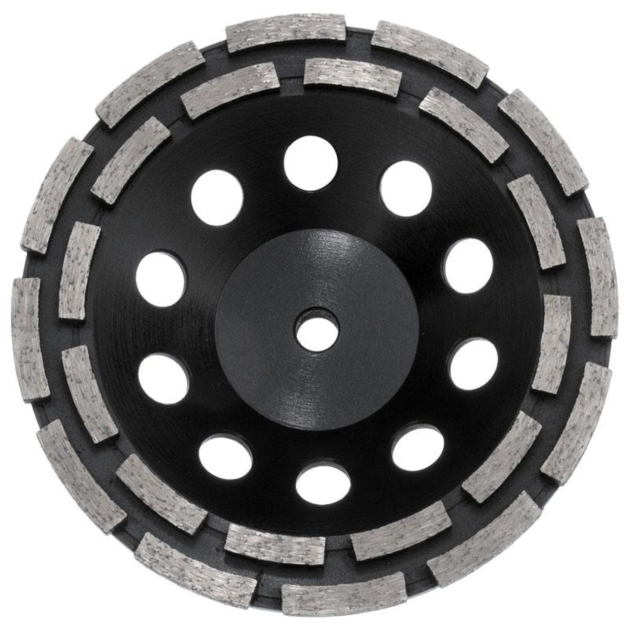 Austsaw - 185Mm (7In)   Diamond Cup Wheel Double Row - M14 Thread Bore - Double Row