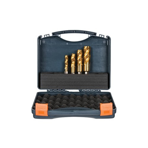 Versadrive Spiral Flute Impactatap Set, 1/2, 3/4, 1In Unc