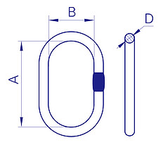G80 Master Link 10/8Mm