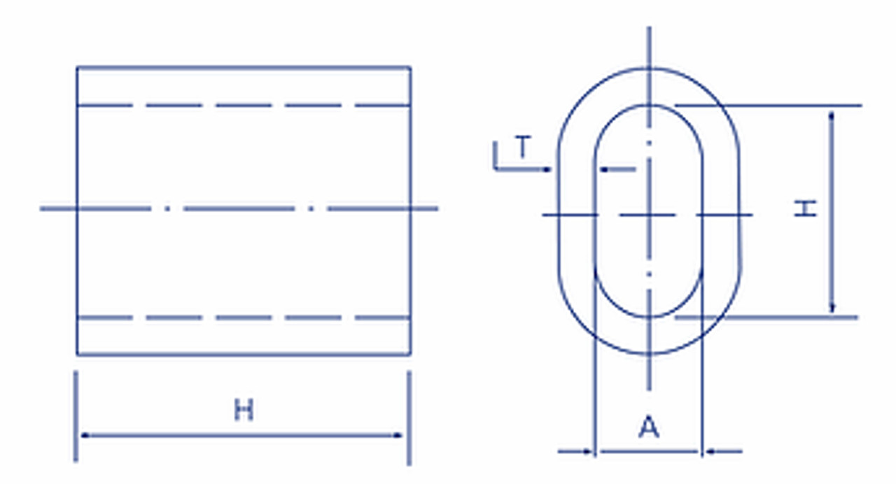 Din3093 Ferrule Aluminium 2.5Mm