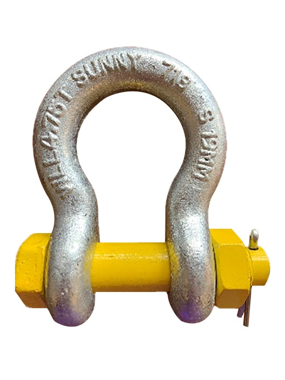 Bow Shackle With Safety Pin 19Mm 4.7T Grade S