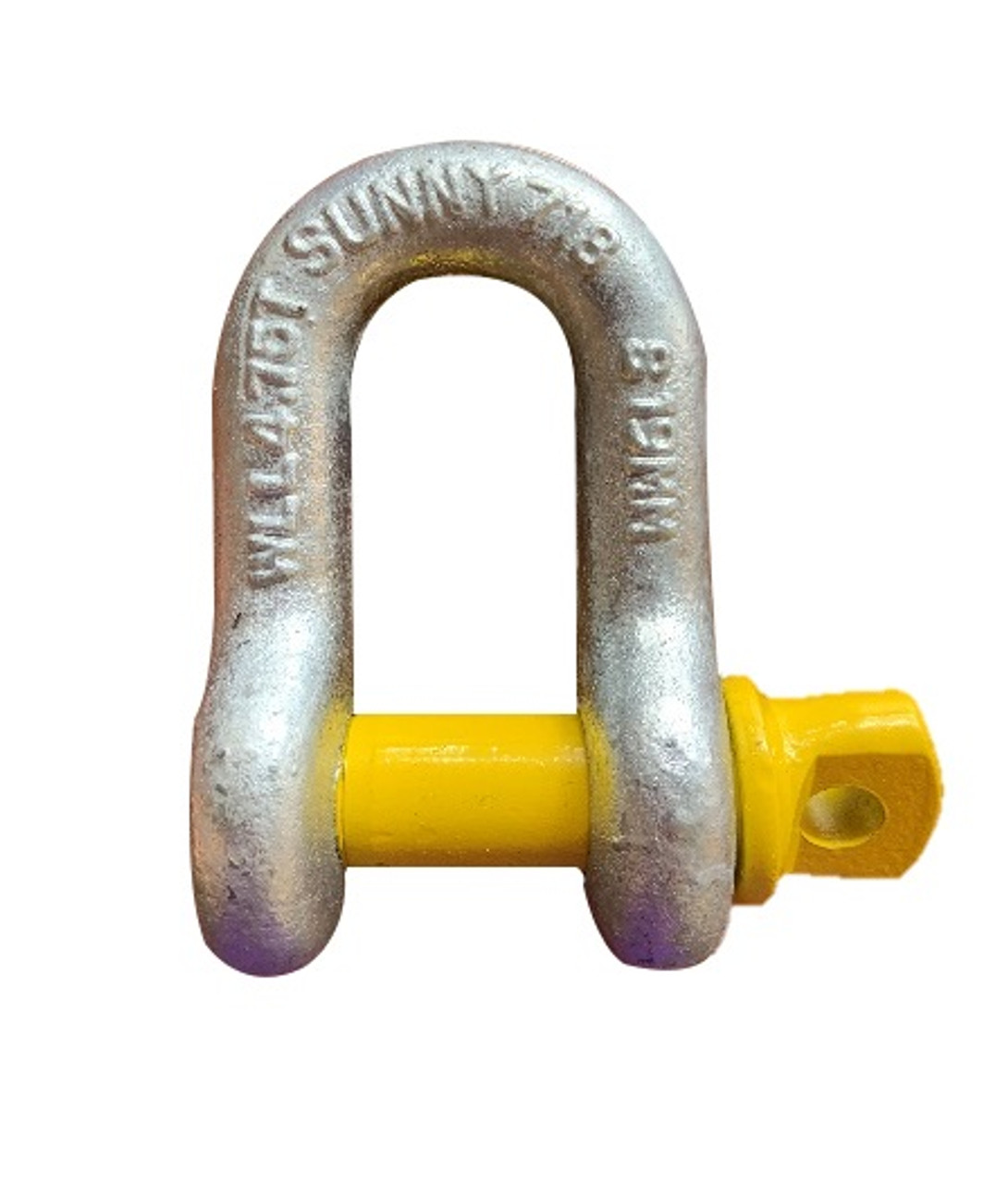 D Shackle With Safety Screw  6Mm 0.5T Grade S