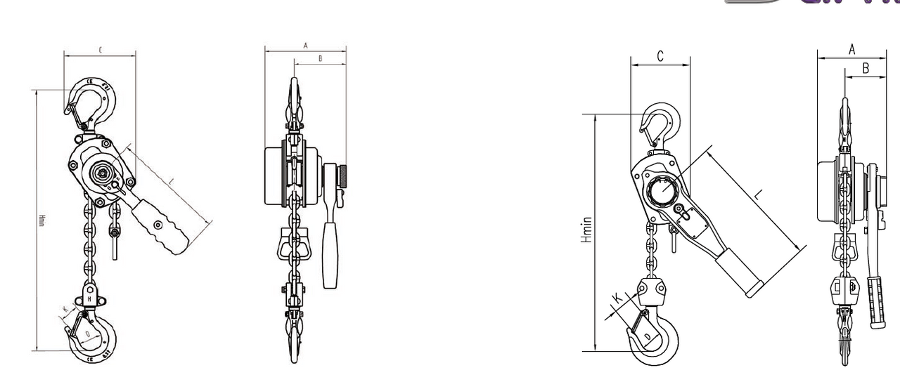 Lever Block 0.5T X 1.5M