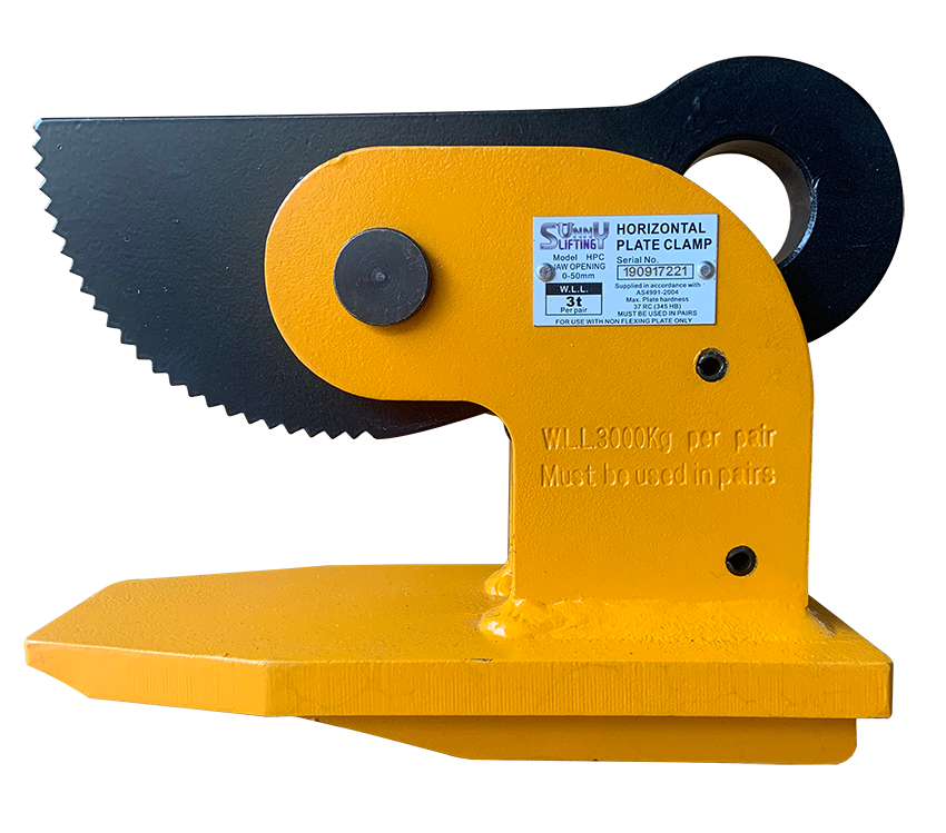 Horizontal Plate Clamp 5T/Pair 0-50Mm