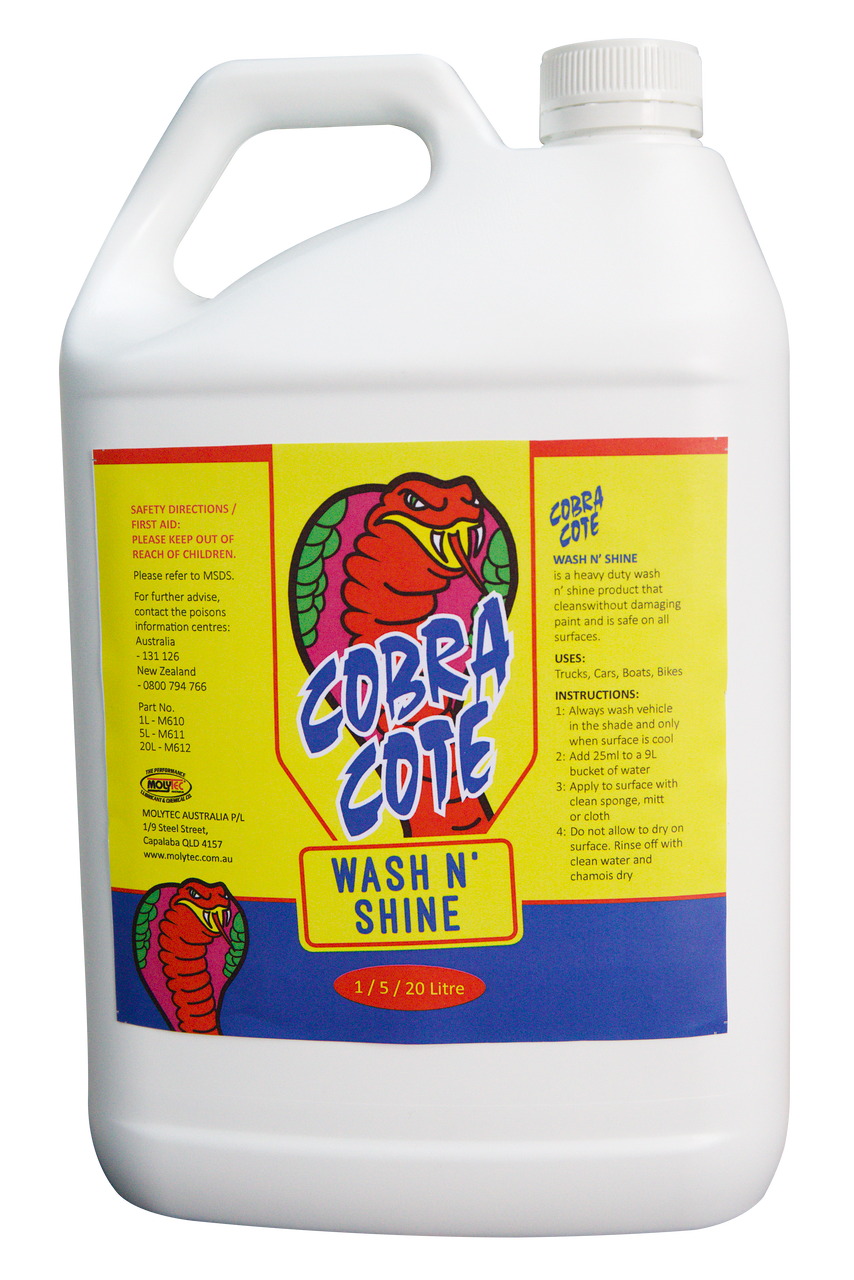 Cobra Cote Wash N' Shine 5 Litre