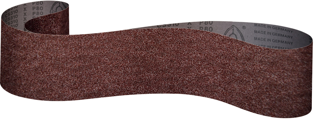 Abrasive Linishing Sanding Belt - (Cs310X) Cotton/Aluminium Oxide/F4G Join 120Grit 50X915Mm