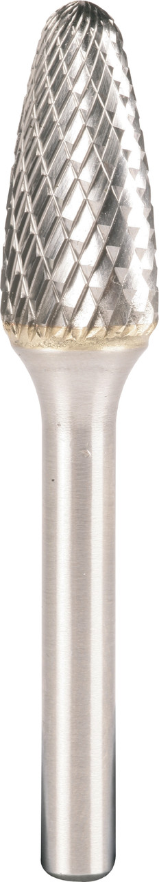 Tungsten Carbide Burr - (Hf100F) Ball Nose Cone/9.6X19X6Mm