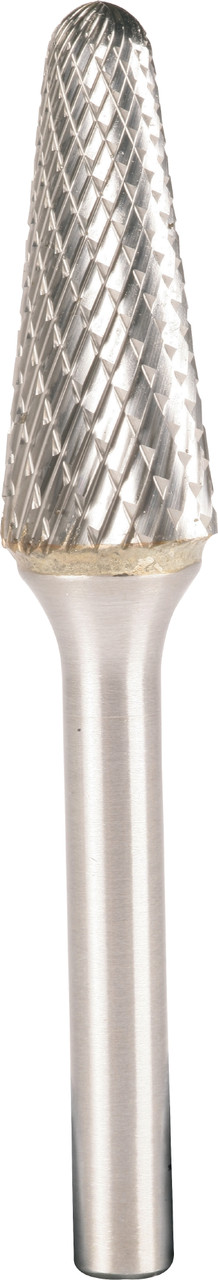 Tungsten Carbide Burr - (Hf100L) Cone End 9.6X19X6Mm