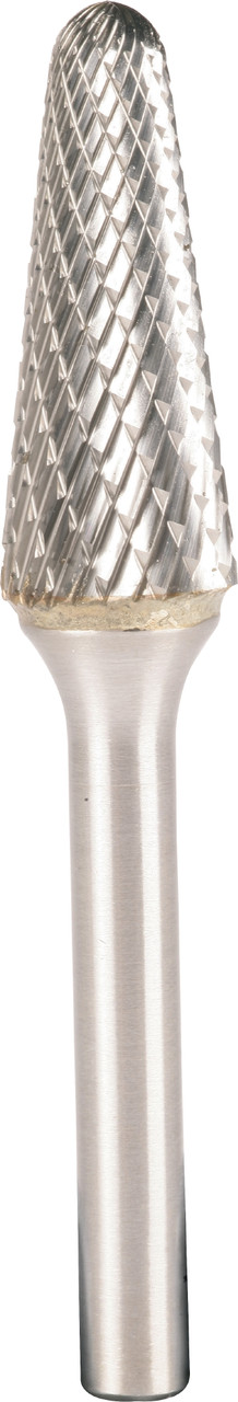 Tungsten Carbide Burr - (Hf100L) Cone End 6X18X6.35Mm