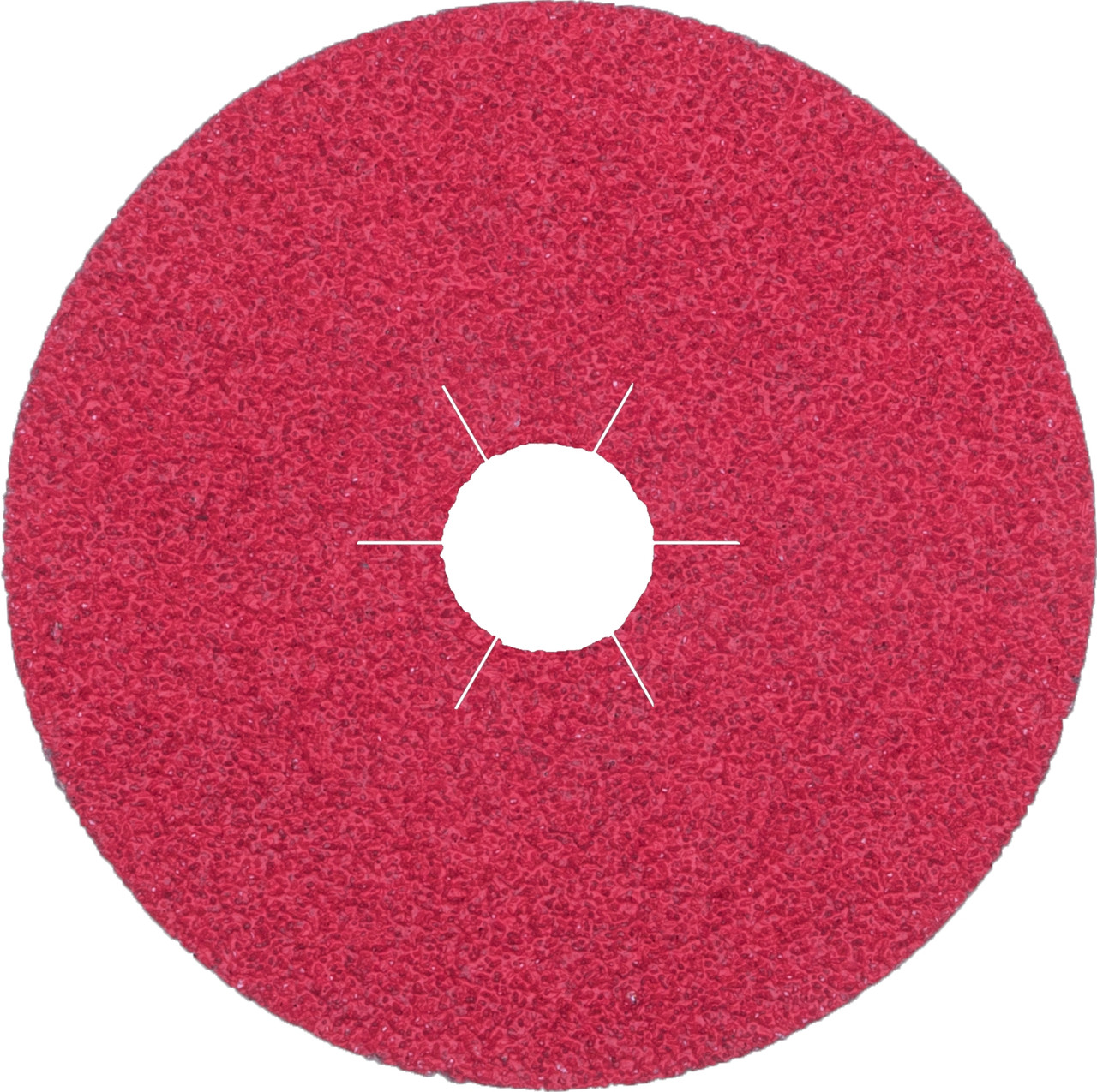 Fibre Disc - (Fs964) Ceramic/Red/Star Hole 60Grit 125X22Mm