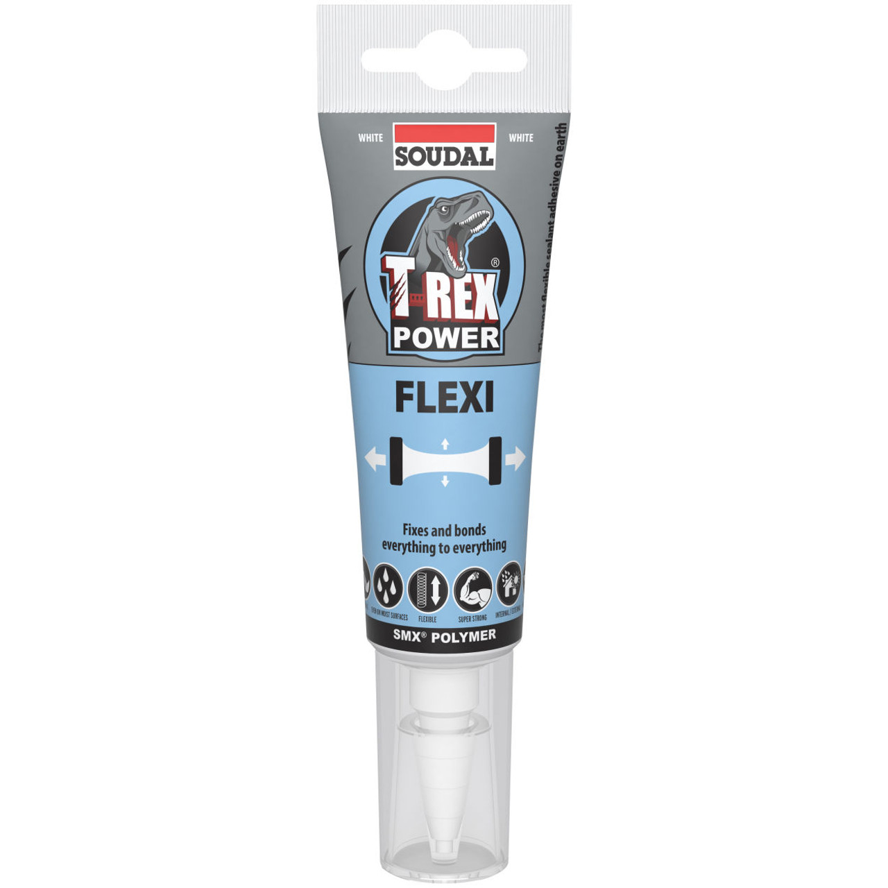 T-Rex Power Flexi - Bright White 125Ml