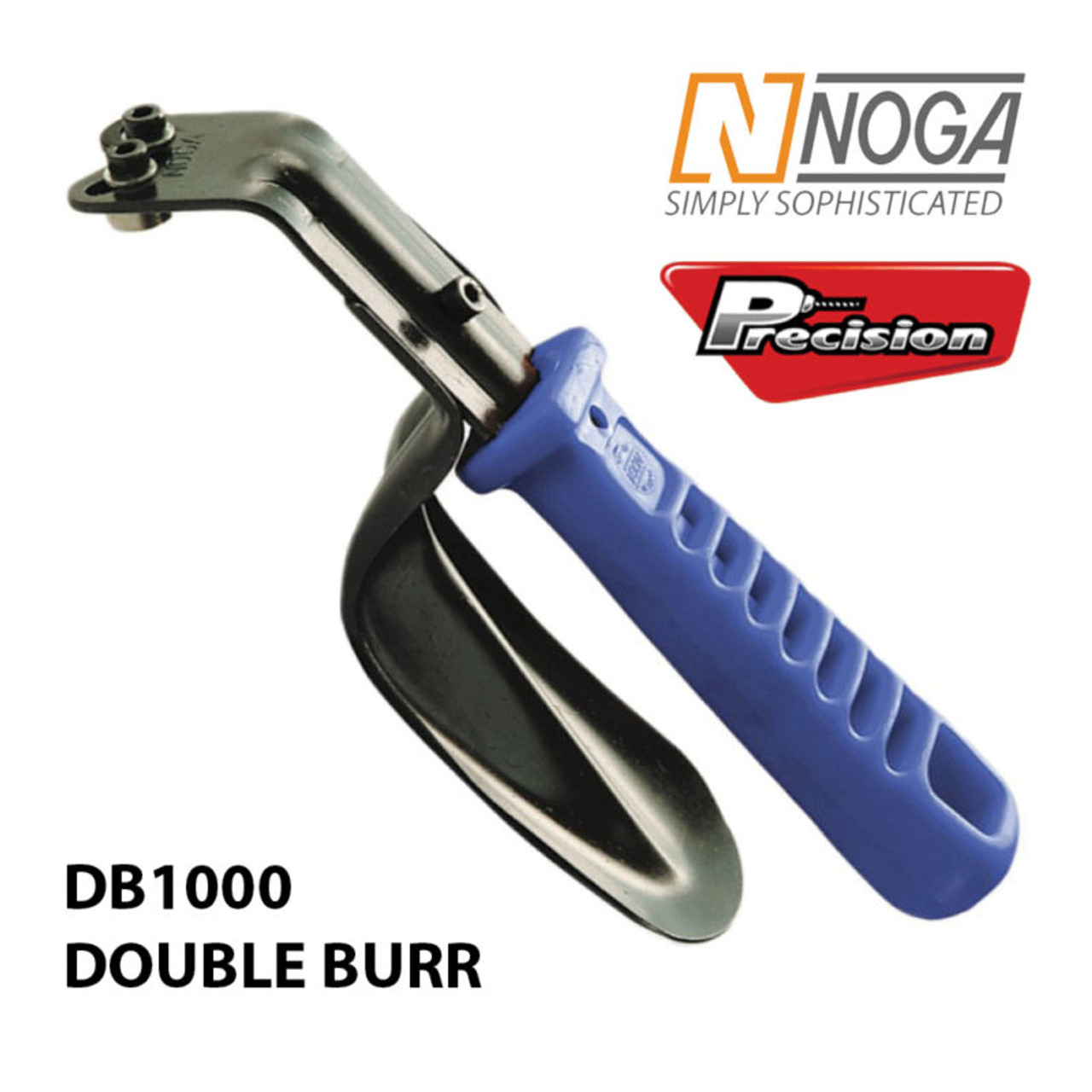 Double-Burr Noga Deburring Tool