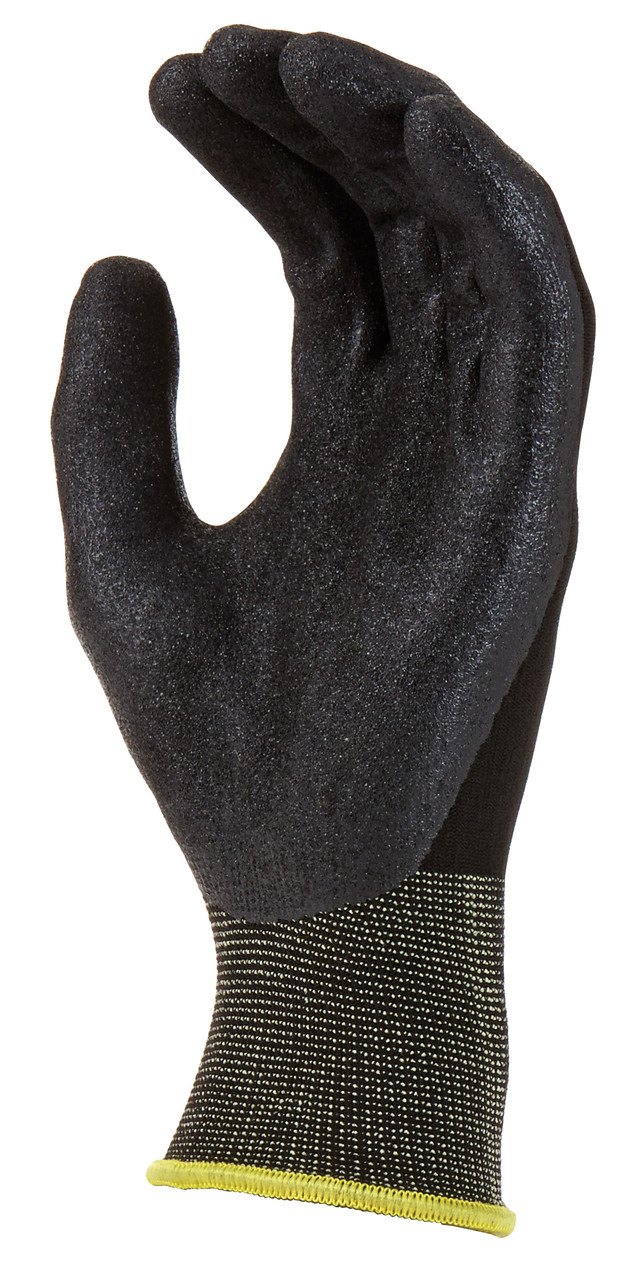 'Black Knight' Nylon Glove With Gripmaster Palm Coating Technology - Medium