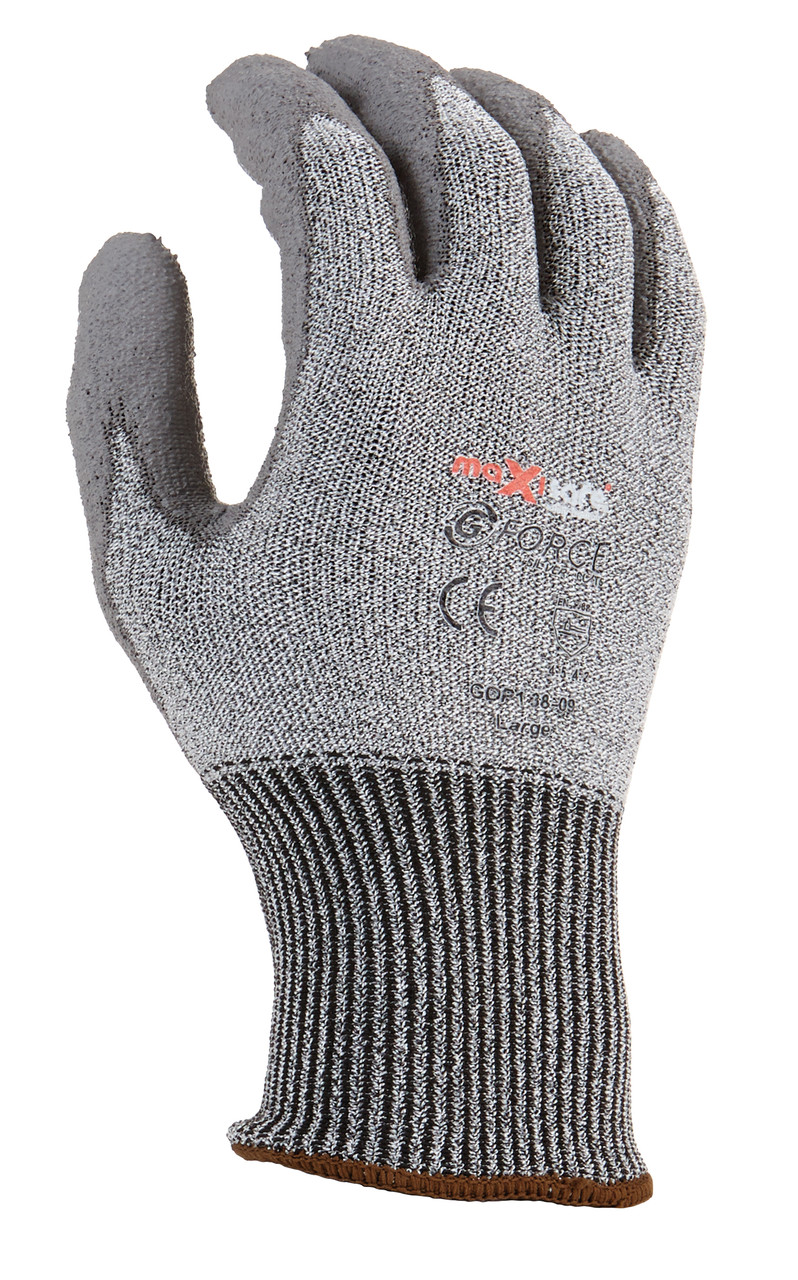 G-Force Silver Cut Resistant Level 5, Pu Coated Glove - Medium