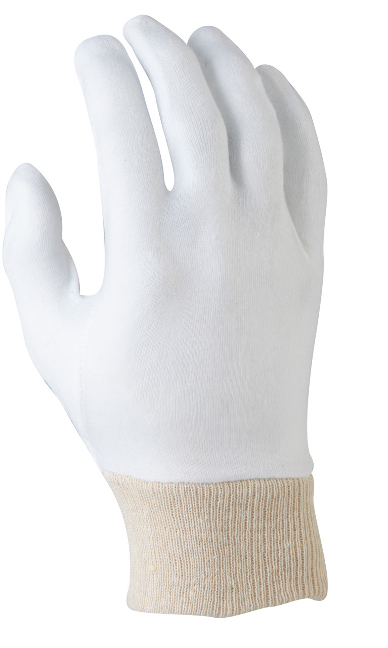 Maxisafe Interlock Poly/Cotton Liner - Knit Wrist - Mens, Carded