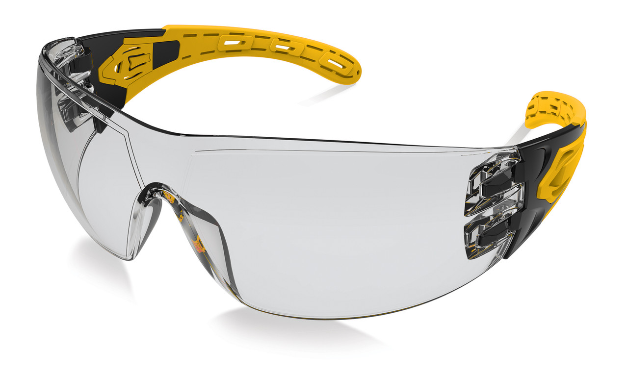 'Evolve' Silver Mirror Safety Glasses, Retail Packed