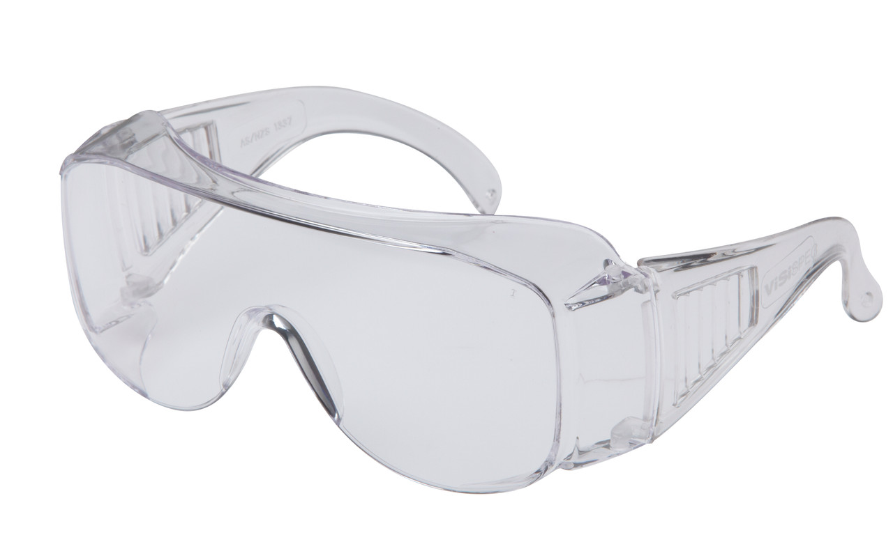 Visispec Clear Safety Glasses With Anti-Fog