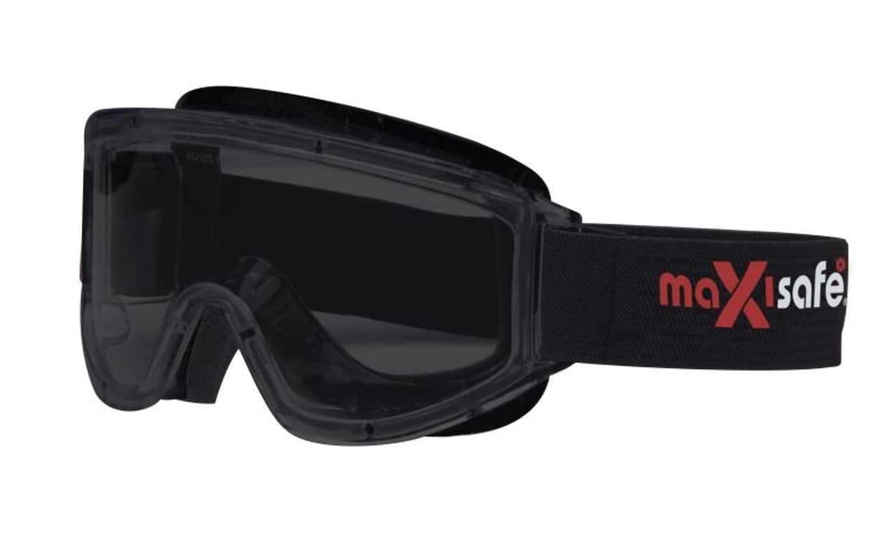 Maxi-Goggles Smoke Anti-Fog, Foam Bound Lens