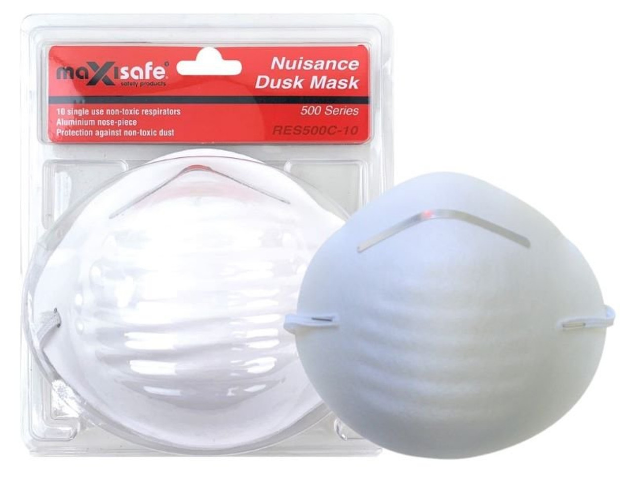 Maxisafe Nuisance Dust Respirator, Card Of 10