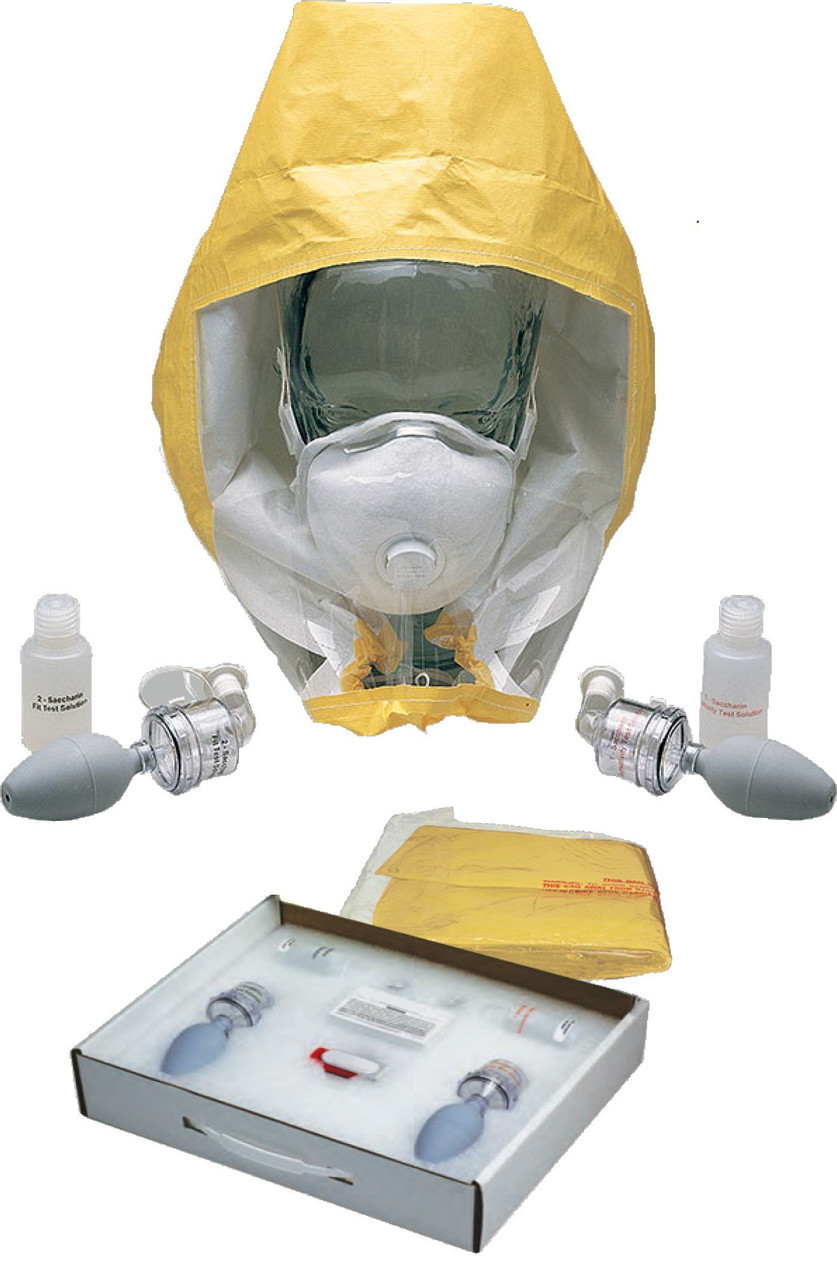 Qualitative Respiratory Test Kit (Bitter) - Complete With Hood, 2 Nebulizers, Solution, Cleaning Tools