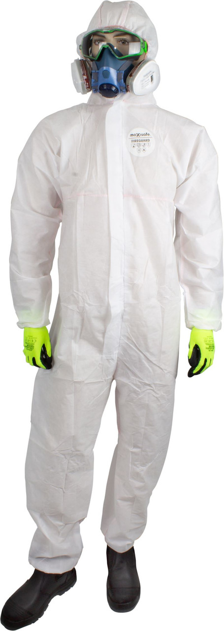 Maxisafe Type 5/6 Fire Retardant Coverall - Large