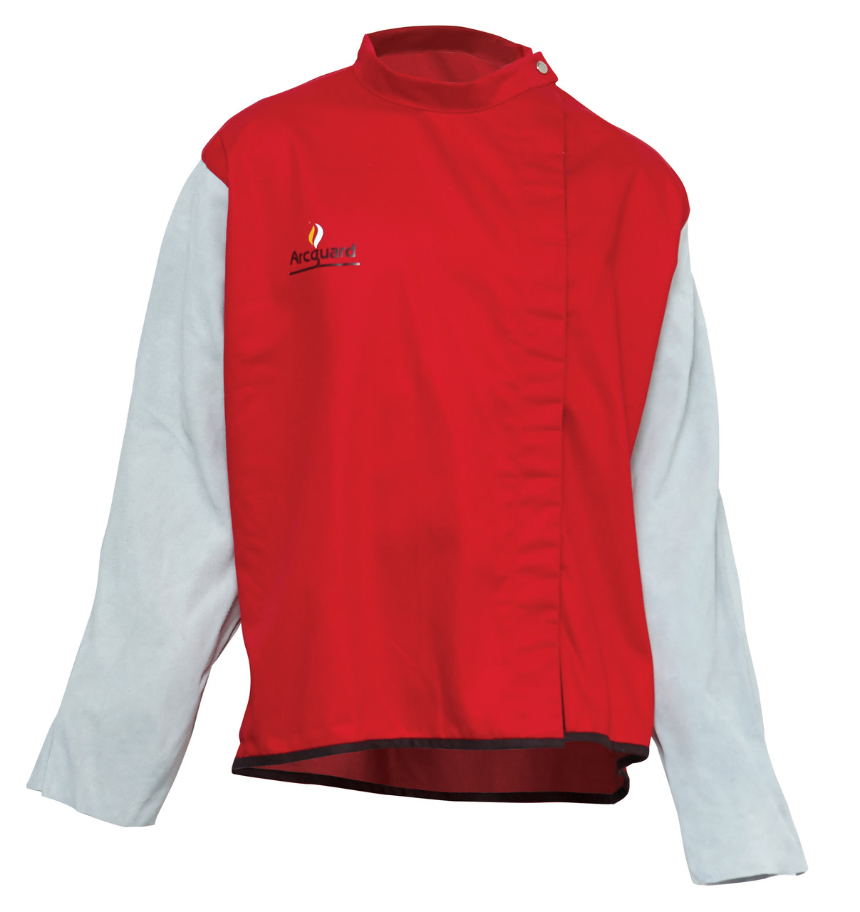 Arcguard Welding Jacket With Leather Sleeves - 2Xlarge
