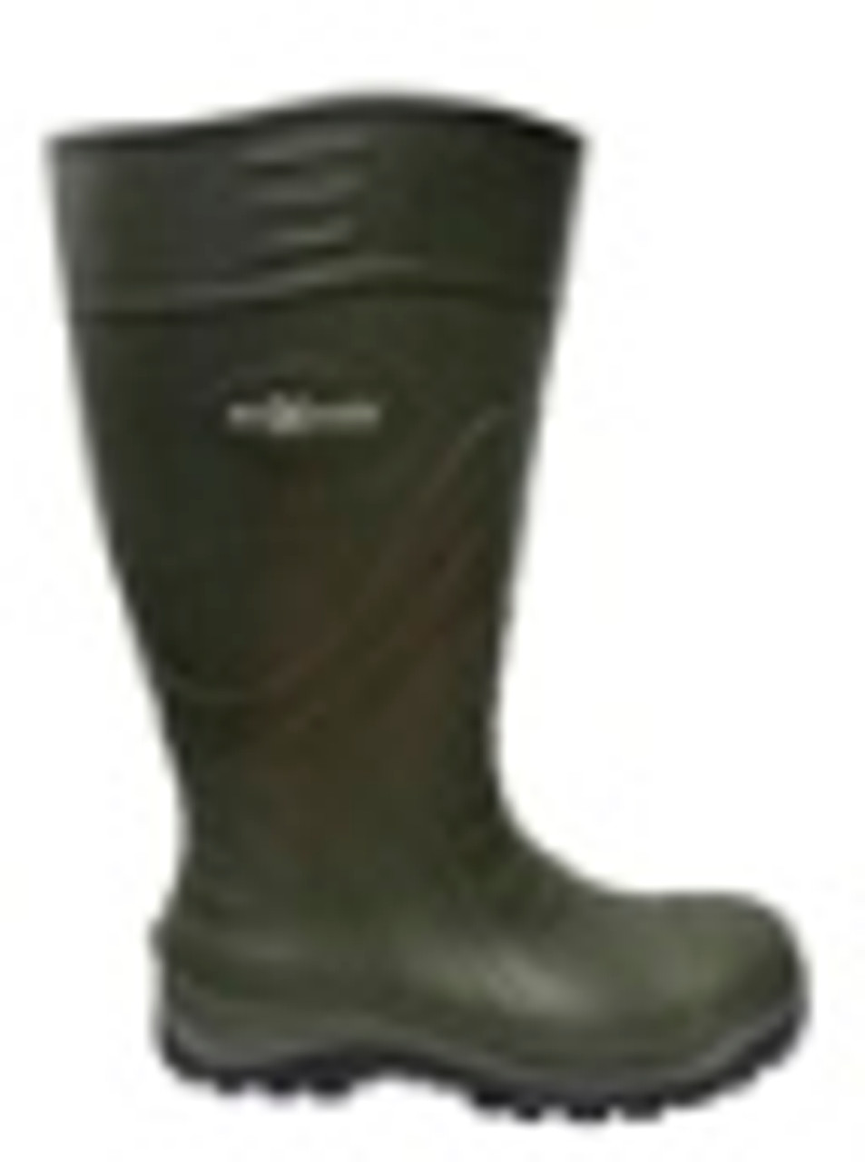 Patrol Green Pu Boot W/ Safety Toe, Size 5
