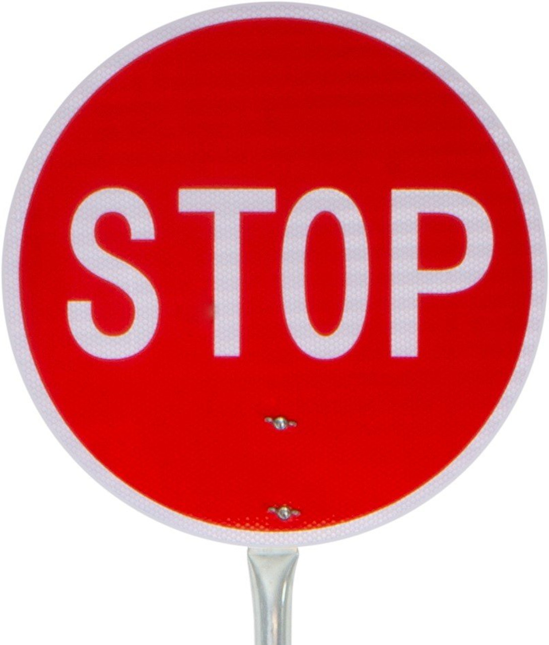 Stop/Slow Sign - Timber Handle, 1.9M